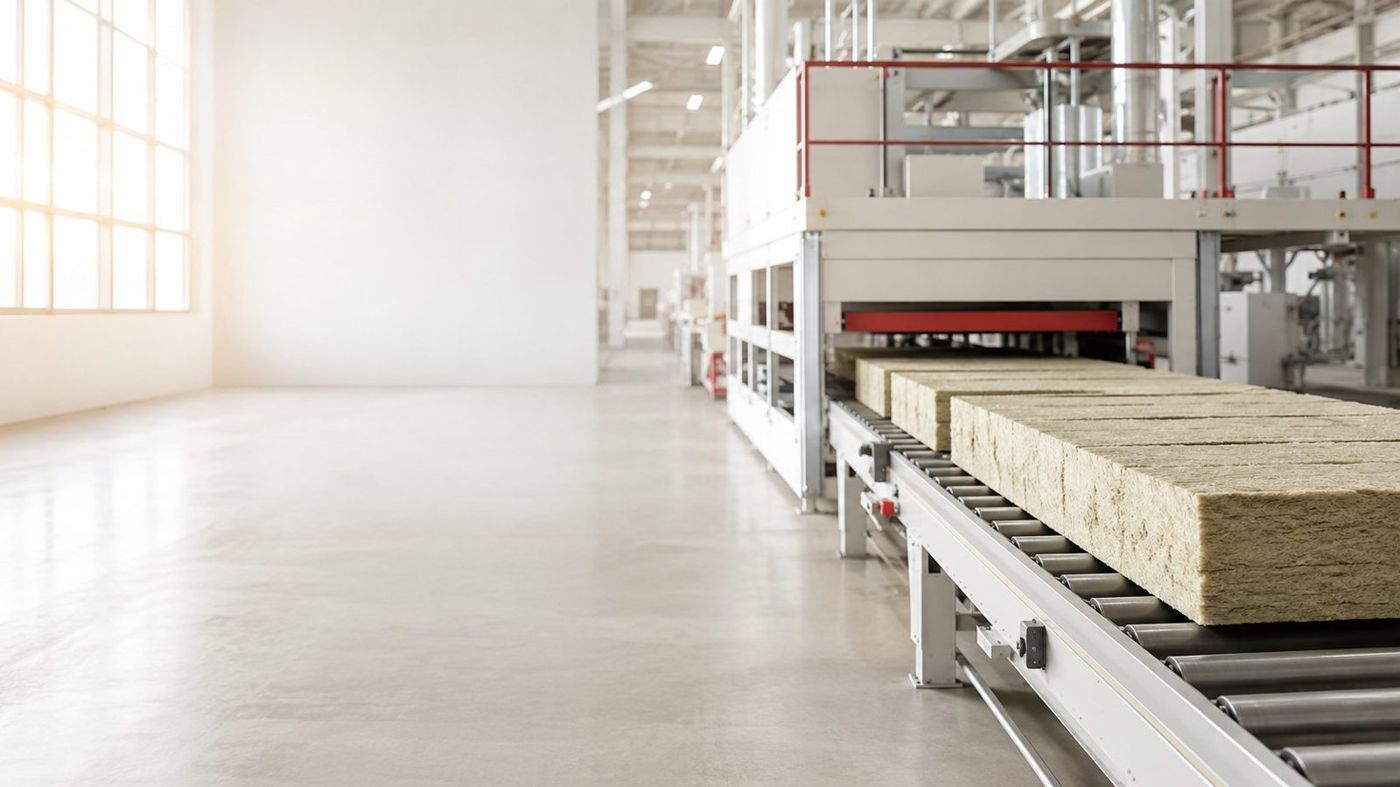 Stone wool manufacturing